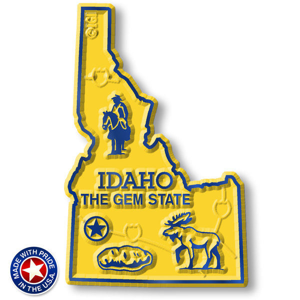 Idaho Map Magnet