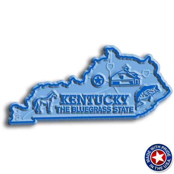 Kentucky Map Magnet