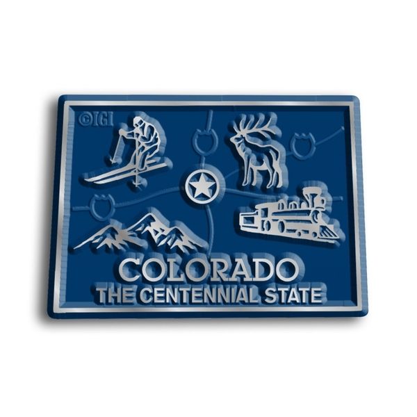 Colorado Map Magnet