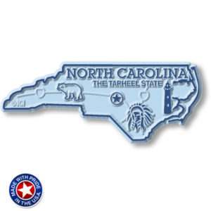 North Carolina Map Magnet