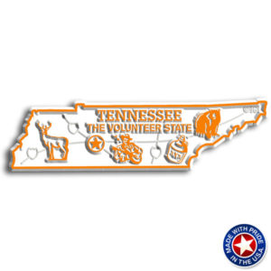 Tennessee Map Magnet